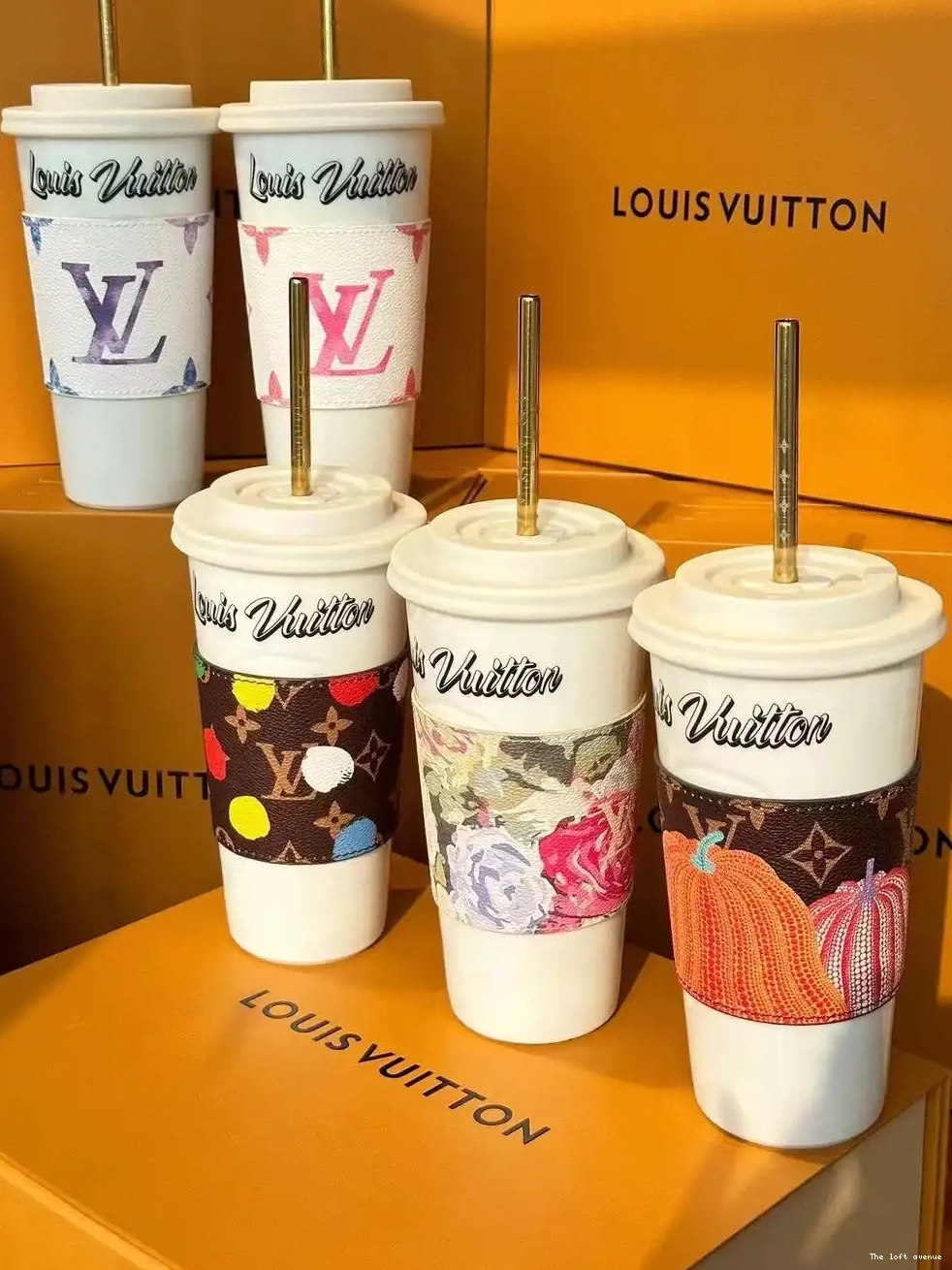 CUSTOM CUP STRAW LOUIS AND 0505